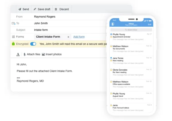 سرویس دهنده ایمیل Hushmail