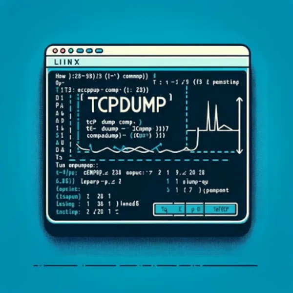 خروجی ابزار TCPdump
