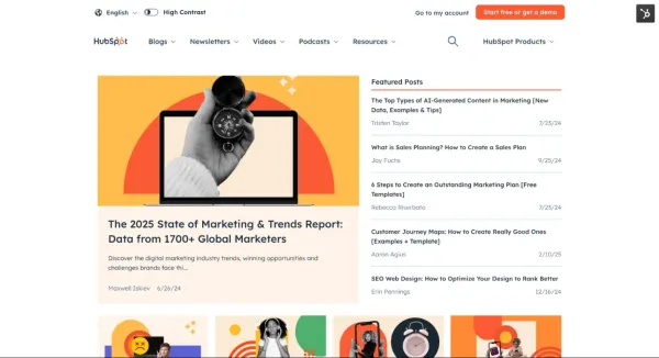 اصول طراحی وبلاگ: Listing Page