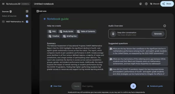 راهنمای دفترچه یا Notebook Guide