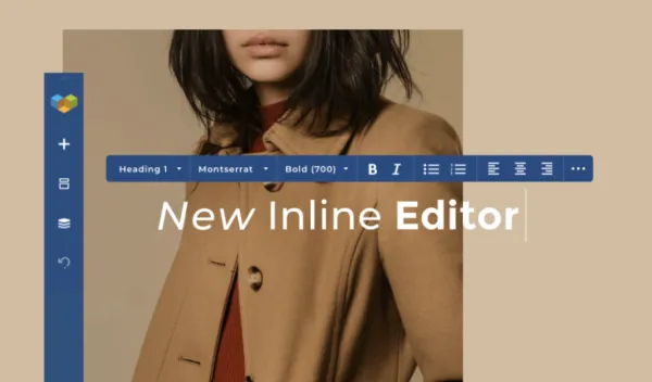 ویرایش متن Inline در صفحه ساز ویژوال کامپوزر