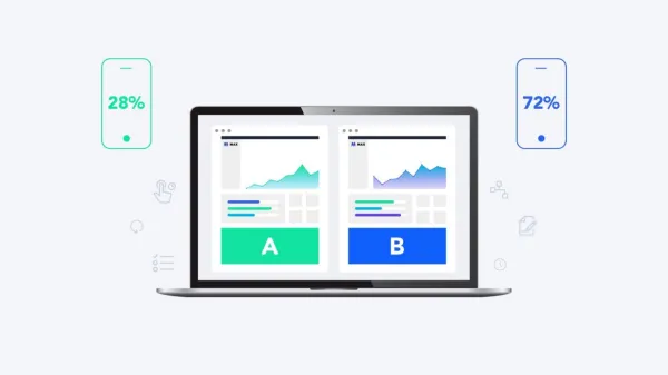بهبود نرخ تبدیل با تست A/B