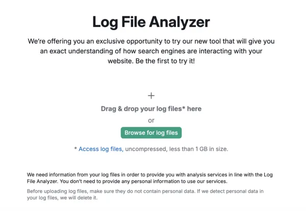 استفاده از Log File Analyzer جهت بررسی سئوی صفحه‌بندی