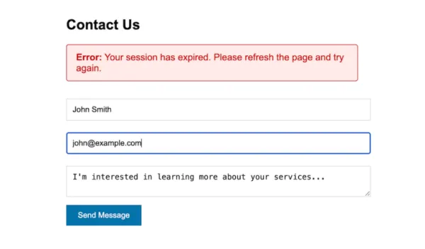 Session Expired در خطاهای وردپرس