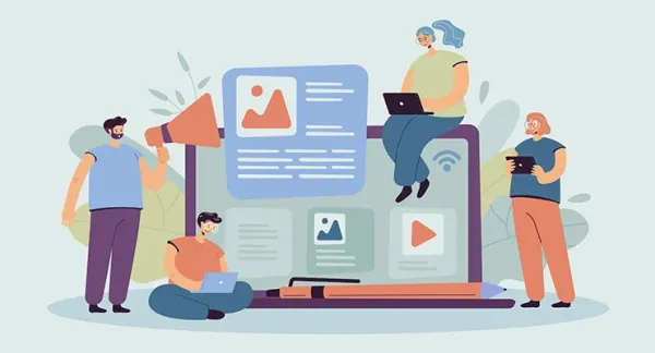 تولید محتوای حرفه ای برای بازاریابی