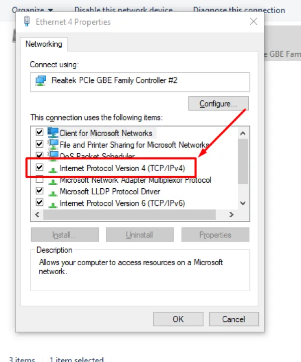 تنظیم DNS سرورها در ویندوز