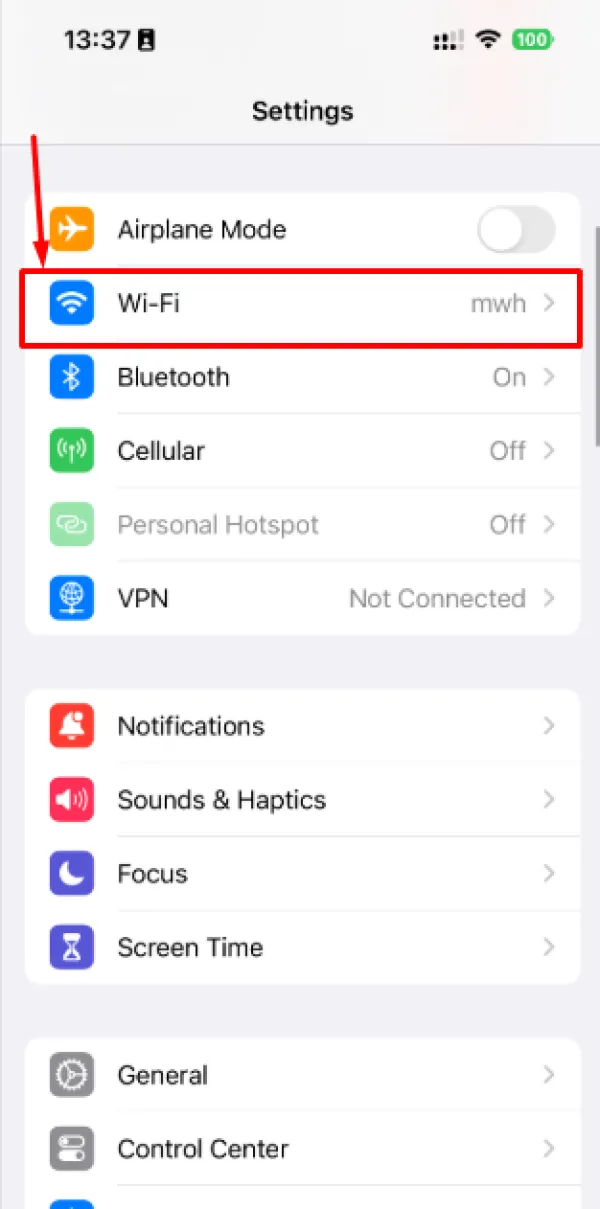 تغییر DNSدر آیفون